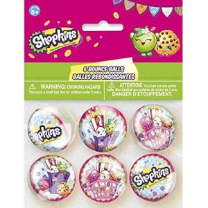 Unique Shopkins Bounce Balls - Assorted Designs 6